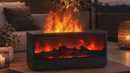 Chimenea Calidé – Humidificador con efecto llama y 7 colores